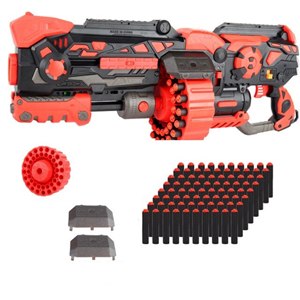 ست تفنگ اسباب بازی بزرگ با گلوله فومی High Bullet Gun Toy -اسباب بازی